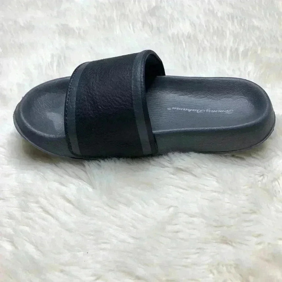 Tommy Bahama Sandals Black & Grey Size 10/11 - Picture 9 of 11